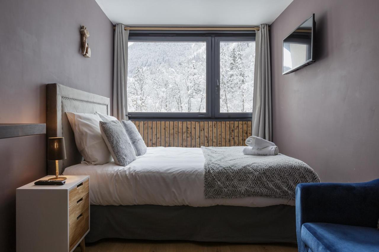 Beautiful Mountain View Studio By The Lake 샤모니 외부 사진